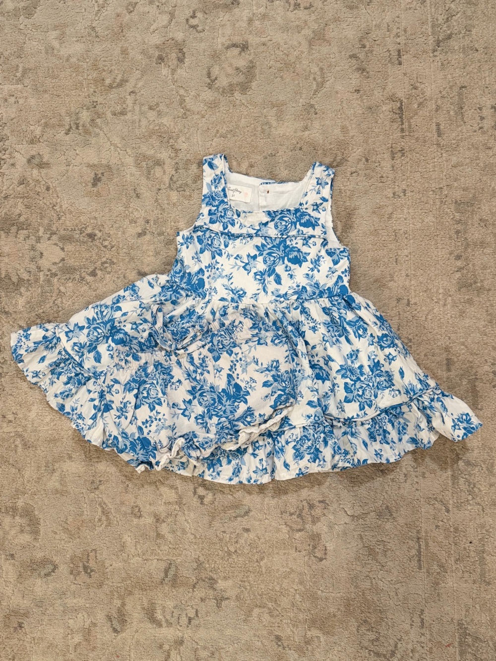 SweetHoney Toddler Dress w/ Bloomers - 3T